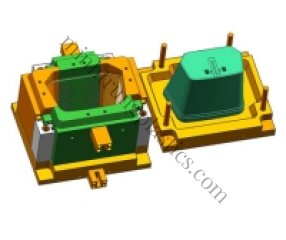  Khuôn giỏ nhựa xe đạp